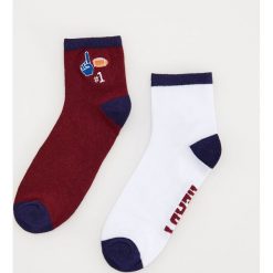 Skarpetki 2 pack - Szary. Szare skarpetki męskie Reserved, bez wzorów. Za 19,99 zł.