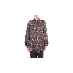 Koszule Mulberry MYWN601426YN44. Fioletowe koszule damskie Mulberry, bez wzorów, bez kołnierzyka, bez rękawów. Za 957,60 zł.