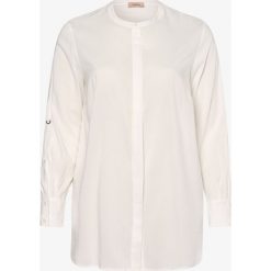 TRIANGLE - Bluzka damska, beżowy. Brązowe bluzki damskie Triangle, bez wzorów, z materiału, eleganckie, ze stójką, bez rękawów. Za 259,95 zł.