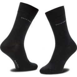 Zestaw 3 par wysokich skarpet męskich TOM TAILOR - 9003 Dark Navy 545. Niebieskie skarpetki męskie Tom Tailor, bez wzorów, z elastanu. Za 45,00 zł.