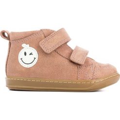 Wysokie buty sportowe na rzep BOUBA WINK SCRATCH. Czerwone buty dziewczęce sportowe marki Havaianas, z kauczuku, na obcasie. Za 319,16 zł.