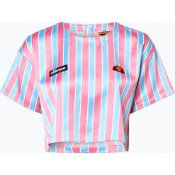 Ellesse - T-shirt damski, różowy. Różowe t-shirty damskie Ellesse, m, w paski, eleganckie, bez kołnierzyka. Za 79,95 zł.