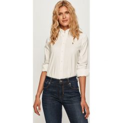 Polo Ralph Lauren - Koszula. Białe koszulki damskie polo Polo Ralph Lauren, s, bez wzorów, z bawełny, z długim rękawem. Za 429,90 zł.