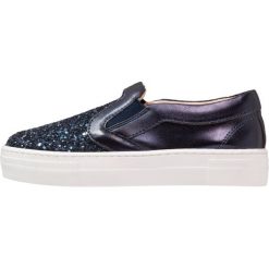 Półbuty damskie: Florens Półbuty wsuwane metallic blu/glitter blu