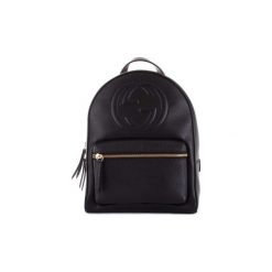 Plecaki Gucci 536192. Czarne plecaki damskie marki GUCCI, bez wzorów. Za 7610,86 zł.