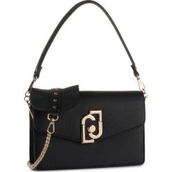 Torebka LIU JO - S Crossbody A69037 E0027 Nero 22222. Czarne torebki klasyczne damskie Liu Jo, bez wzorów, ze skóry ekologicznej, klasyczne, na ramię, bez dodatków. Za 599,00 zł.