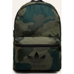 Adidas Originals - Plecak. Zielone plecaki męskie adidas Originals, bez wzorów, z poliesteru. W wyprzedaży za 99,90 zł.