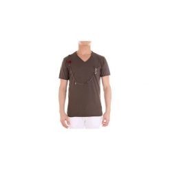 T-shirty z krótkim rękawem Daniele Alessandrini M6514E6433801. Zielone t-shirty męskie Daniele Alessandrini, xxl, bez wzorów, bez kołnierzyka, krótkie. Za 233,84 zł.