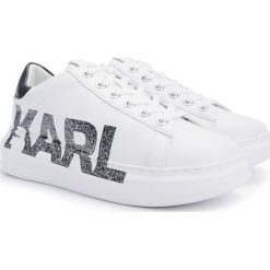 Karl Lagerfeld Sneakersy "Kapri". Trampki i tenisówki damskie KARL LAGERFELD, ze skóry. Za 599,00 zł.