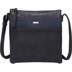 Tamaris Damska torba na ramię Cross KHEMA M Navy Comb. Niebieskie torebki klasyczne damskie Tamaris, bez wzorów, na ramię, bez dodatków. Za 188,00 zł.