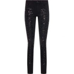 Jeansy Slim Fit Liu Jo U69013 D4297. Czarne jeansy damskie Liu Jo, bez wzorów, z elastanu. W wyprzedaży za 439,00 zł.