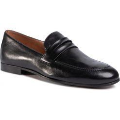 Półbuty GINO ROSSI - MWU487-ASTER-02 Black. Czarne buty wizytowe męskie Gino Rossi, ze skóry, bez zapięcia. W wyprzedaży za 199,99 zł.