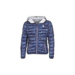 Kurtki pikowane U.S Polo Assn. CAMU LEAVES. Niebieskie kurtki męskie U.S. Polo Assn., s, bez wzorów, bez kaptura. W wyprzedaży za 461,30 zł.
