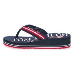 Tom Tailor Japonki Damskie 40 Ciemny Niebieski. Niebieskie klapki damskie Tom Tailor, bez wzorów, bez obcasa. Za 158,00 zł.