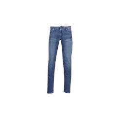 Jeansy slim fit Armani Exchange HELBINET. Niebieskie jeansy męskie Armani Exchange, m, bez wzorów. Za 449,00 zł.