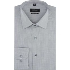 Koszula versone 2821 długi rękaw custom fit brąz. Szare koszule męskie marki Recman, m, bez wzorów, bez kołnierzyka, z długim rękawem. Za 159,00 zł.