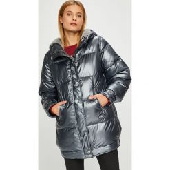 Pepe Jeans - Kurtka. Szare kurtki damskie Pepe Jeans, s, bez wzorów, z poliesteru, długie. W wyprzedaży za 539,90 zł.