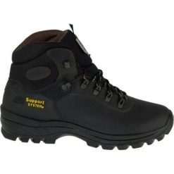 Buty trekkingowe męskie: Grisport czarne buty trekkingowe