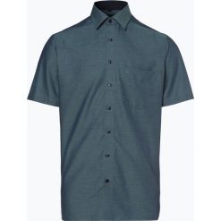 OLYMP Luxor modern Fit - Koszula męska – niewymagająca prasowania, niebieski. Niebieskie koszule męskie OLYMP Luxor modern Fit, m, bez wzorów, z materiału, eleganckie, z klasycznym kołnierzykiem, bez rękawów. Za 199,95 zł.