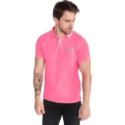 SuperDry Polo Koszulka Różowy. Różowe podkoszulki męskie Superdry, s, z bawełny. Za 218,95 zł.