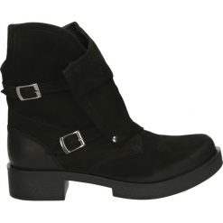 Botki - 239523 NERO. Czarne botki damskie skórzane marki Venezia. Za 439,00 zł.