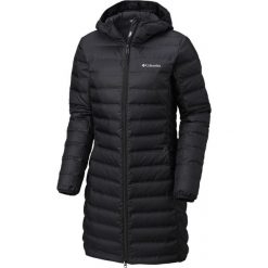COLUMBIA płaszcz damski Lake 22 Long Hdd Jkt Black M. Czarne płaszcze damskie Columbia, m, bez wzorów, z puchu, eleganckie. Za 589,00 zł.