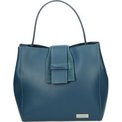 Torba - 4-39-M R-C TU. Czarne torebki klasyczne damskie marki Venezia, ze skóry. Za 239,00 zł.
