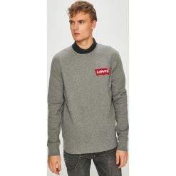 Levi's - Bluza. Szare bluzy męskie Levi's®, s, bez wzorów, z bawełny, z okrągłym kołnierzem, bez rękawów, bez kaptura. W wyprzedaży za 189,90 zł.