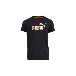 Koszulka PUMA. Czarne t-shirty chłopięce Puma. W wyprzedaży za 29,99 zł.