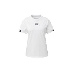 T-shirty z krótkim rękawem adidas Tee. Białe t-shirty damskie Adidas, bez wzorów, bez kołnierzyka. Za 119,00 zł.