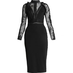 Forever Unique Sukienka koktajlowa black. Czarne sukienki koktajlowe Forever Unique, z elastanu. Za 439,00 zł.