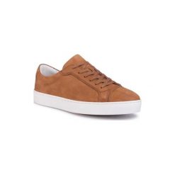 Gino Rossi MI07-A973-A802-05 Camel. Brązowe półbuty męskie Gino Rossi, bez wzorów, ze skóry, bez zapięcia. Za 279,99 zł.