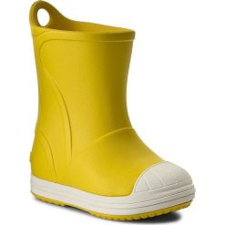 Kalosze CROCS - Bump It Boot 203515 Yellow/Oyster. Żółte kalosze dziewczęce marki Crocs. W wyprzedaży za 139,00 zł.