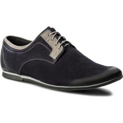 Półbuty SERGIO BARDI - Alzano SS127348518PL 480. Niebieskie półbuty męskie marki Sergio Bardi, na co dzień, bez wzorów, ze skóry, bez zapięcia. W wyprzedaży za 169,00 zł.