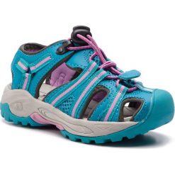 Sandały CMP - Kids Aquarii Hiking Sandal 3Q95474 Curacao/Lavanda 43Ak. Niebieskie sandały dziewczęce CMP, ze skóry ekologicznej, bez zapięcia. W wyprzedaży za 99,00 zł.