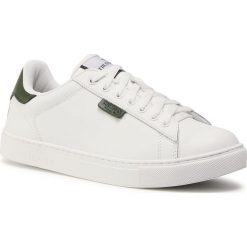 Sneakersy TRUSSARDI JEANS - 77A00270 W785. Białe sneakersy męskie Trussardi Jeans, na co dzień, bez wzorów, z jeansu, eleganckie, bez zapięcia. Za 679,00 zł.