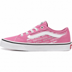 Vans damskie tenisówki WM Filmore Decon Logo Repeat 40,5 różowe. Różowe trampki i tenisówki damskie Vans, z napisami, bez zapięcia. W wyprzedaży za 169,00 zł.
