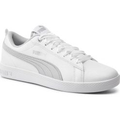 Sneakersy PUMA - Smash Wns V2 Summer Pac 369130 02 White/Gray Violet/Silver. Białe półbuty damskie Puma, ze skóry ekologicznej. Za 249,99 zł.