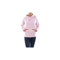 Bluzy Levis 35946 0064 SPORT HOODIE. Różowe bluzy sportowe damskie Levi's®, s, bez wzorów, bez rękawów, bez kaptura. Za 239,19 zł.