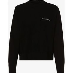 Calvin Klein Jeans - Sweter damski, czarny. Czarne swetry damskie Calvin Klein Jeans, xs, bez wzorów, z jeansu, bez rękawów, bez kaptura. Za 349,95 zł.