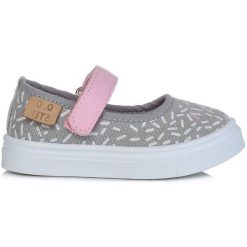 D-D-Step Baleriny Dziewczęce 20 Szare. Szare baleriny dziewczęce D-D-Step, bez wzorów, eleganckie, bez obcasa. Za 69,00 zł.