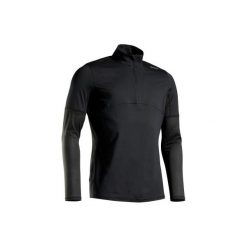 Koszulka z długim rękawem TENIS THERMIC 900 MĘSKA. Czarne koszulki męskie ARTENGO, xl, bez wzorów, z elastanu, bez kołnierzyka, z długim rękawem, długie. Za 59,99 zł.