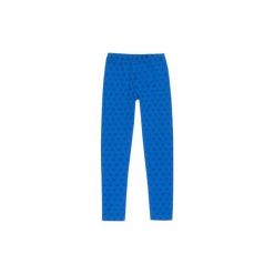 Getry dziewczęce we wzory. Niebieskie legginsy dziewczęce marki TXM. Za 14,99 zł.