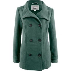 Kurtka caban bonprix zielony wojskowy. Zielone kurtki damskie bonprix, bez wzorów, militarne, bez kaptura. Za 139,99 zł.