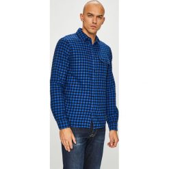 Calvin Klein Jeans - Koszula. Czerwone koszule męskie marki Calvin Klein Jeans, xxl, w kratkę, z bawełny, klasyczne, z klasycznym kołnierzykiem, z długim rękawem. W wyprzedaży za 249,90 zł.