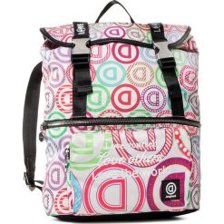 Plecak DESIGUAL - 20SAKA07 1001. Białe plecaki męskie Desigual, bez wzorów, z materiału. Za 399,00 zł.