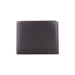 Portfele Calvin Klein Jeans K50K504851. Czarne portfele męskie Calvin Klein Jeans, bez wzorów, z jeansu. Za 283,37 zł.