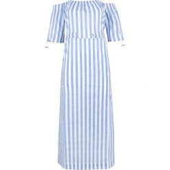 Sukienka Trussardi Jeans. Szare kombinezony damskie Trussardi Jeans, na co dzień, na lato, bez wzorów, z jeansu, z włoskim kołnierzykiem, z długim rękawem, długie. Za 899,00 zł.