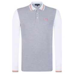 Sir Raymond Tailor Koszulka Polo Męska Block M Szara. Szare koszulki męskie Sir Raymond Tailor, m, bez wzorów, z bawełny, bez rękawów. W wyprzedaży za 104,00 zł.