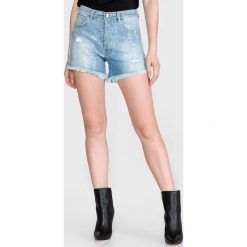 Pinko Canapa Szorty Niebieski. Niebieskie szorty damskie Pinko, z aplikacjami, z elastanu. Za 1231,95 zł.